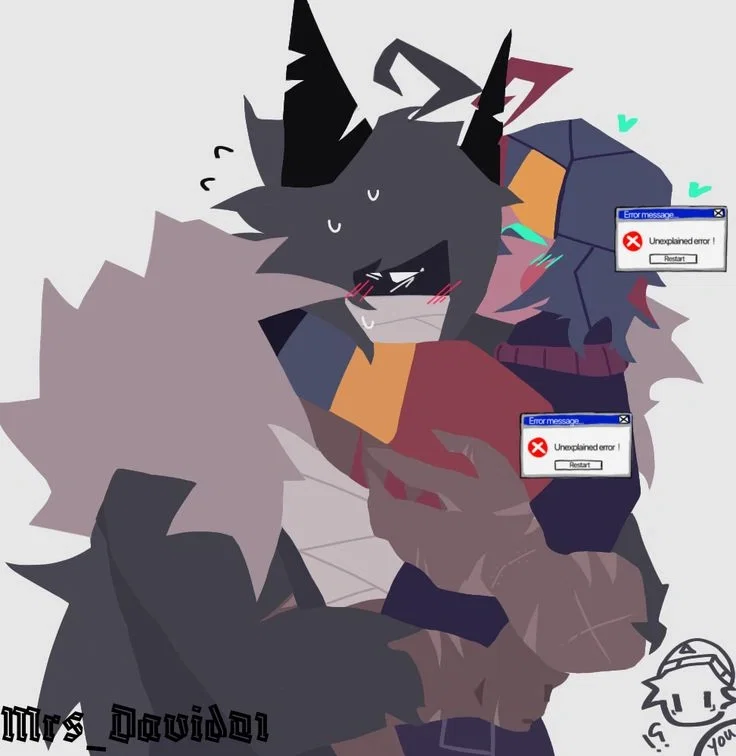 Nameless Werewolf and Agetha, but they're actually dating and ur their friend!!!