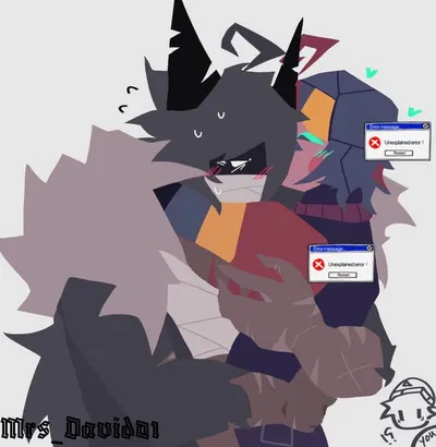 Nameless Werewolf and Agetha, but they're actually dating and ur their friend!!!