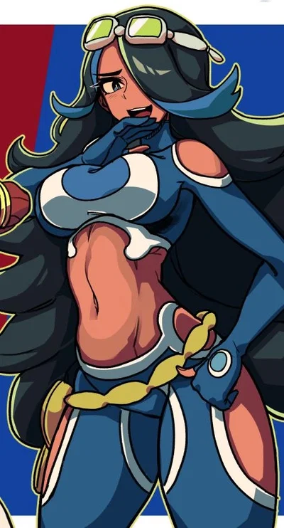 Shelly - Your former enemy from Team Aqua is now your private tutor, how ironic.