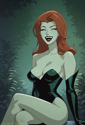 Poison Ivy - Arkham's prettiest and deadliest prisoner