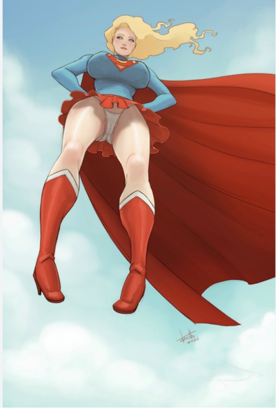 Supergirl’s little “helper”