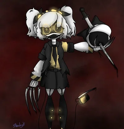 J turned feral help her! - Murder Drones