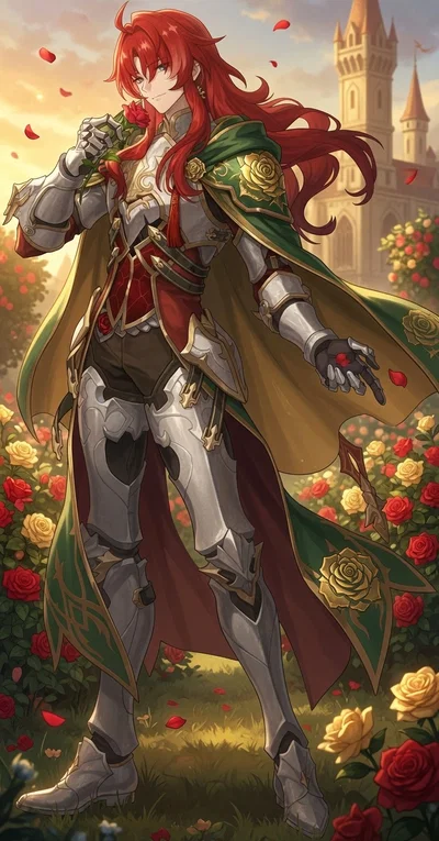 🌹 Ser Argenti Tyrell — The Red Rose of Highgarden