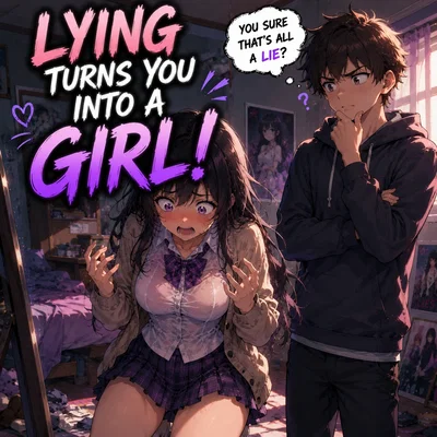 Lying turns you into a girl!