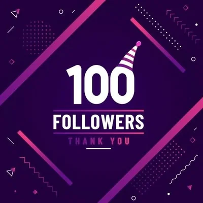 💜✨ 100 FOLLOWERS! ✨💜