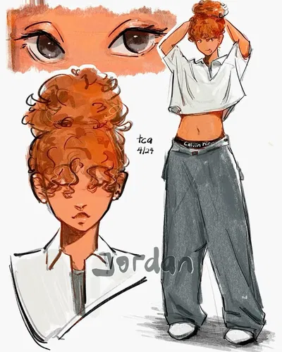 Jordan - Happy pride month! Genderfluid!