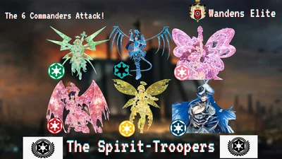 The 6 Commanders | The Spirit Troopers | Star Wars AU