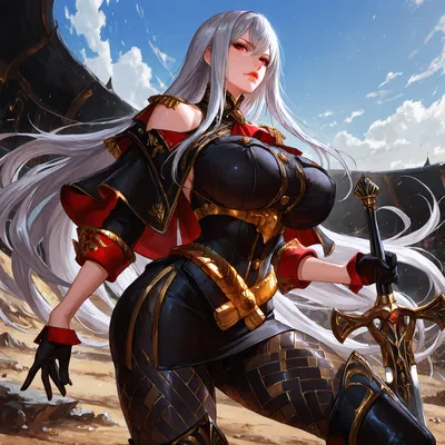 Selvaria Bles (Valkyria Chronicles | Defection | The Good Ending)
