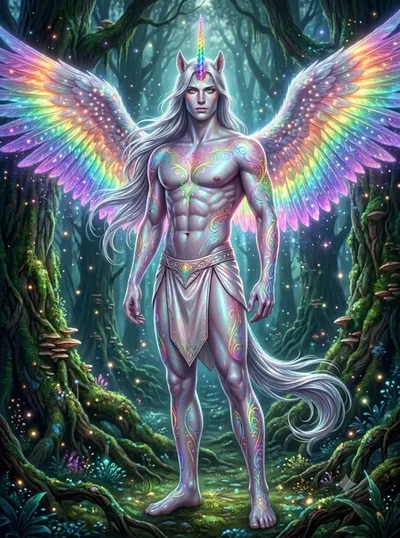 Terapas - Wild Alicorn Demihuman