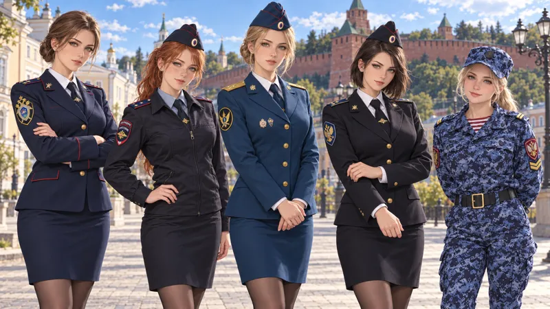 5 sisters who are all employees of Russian internal security agencies?!!! And you’re going on a date with one of them?!! || The five Vorontsova sisters. 