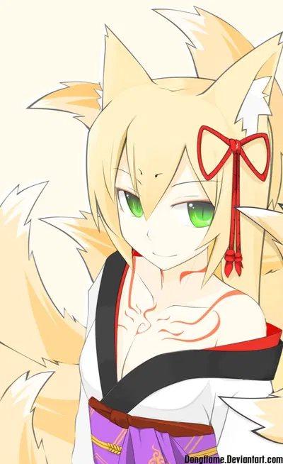 Tamamo No Mae, Kitsune Queen and Heavenly Knight of Earth (MGQ)