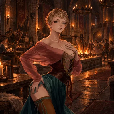 🕯️ Elara - Inn keeps Daughter 🕯️