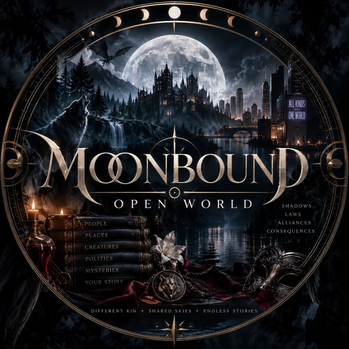 MoonBound - Open World