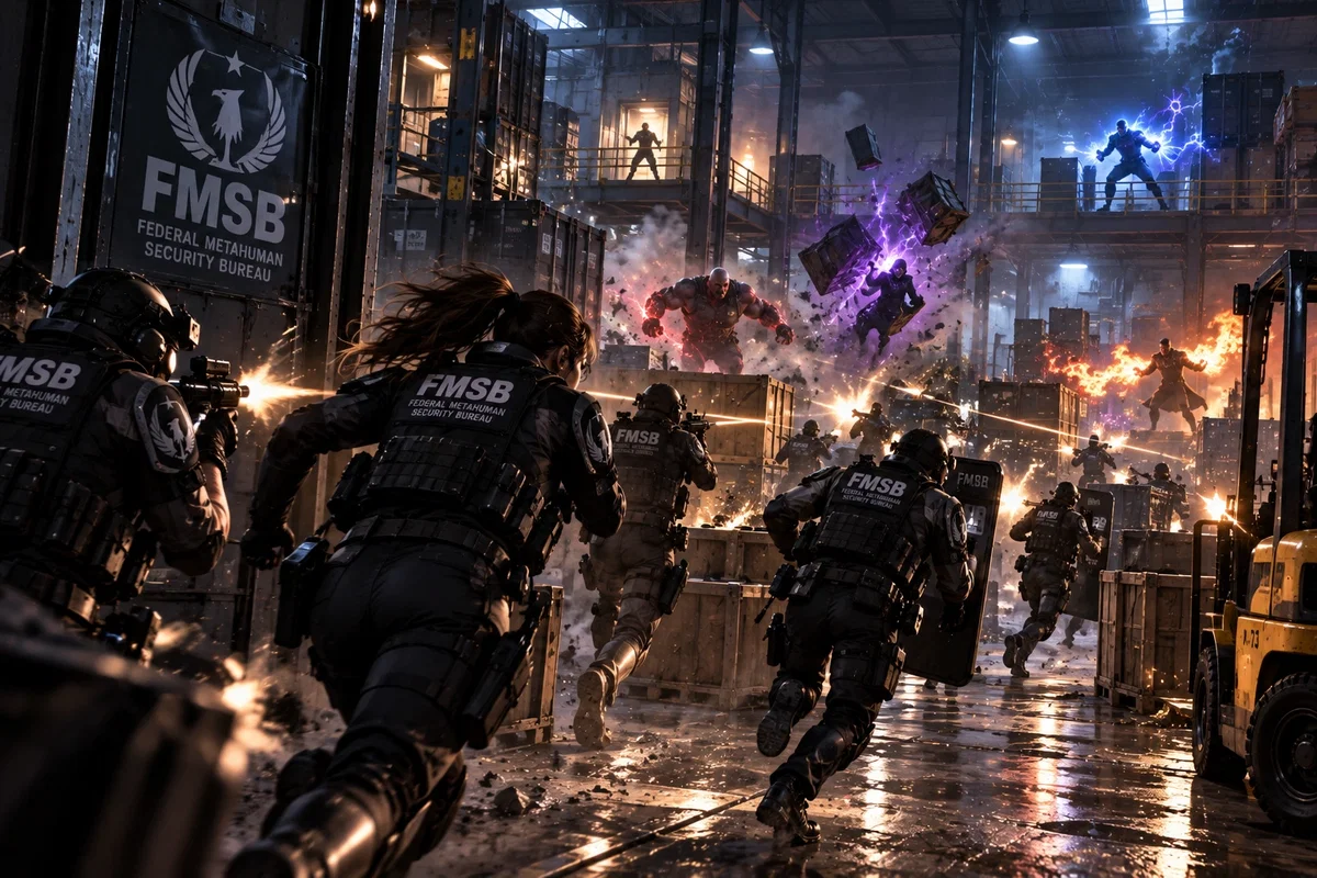 The Metahuman Age: FMSB Raid Team
