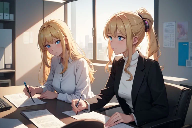 After the Job Interview. 