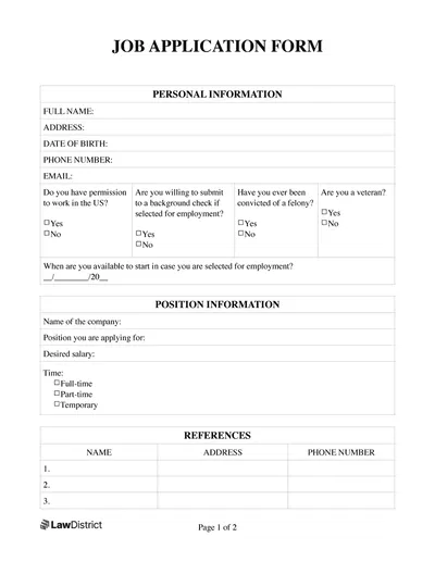 Job Application Simulator