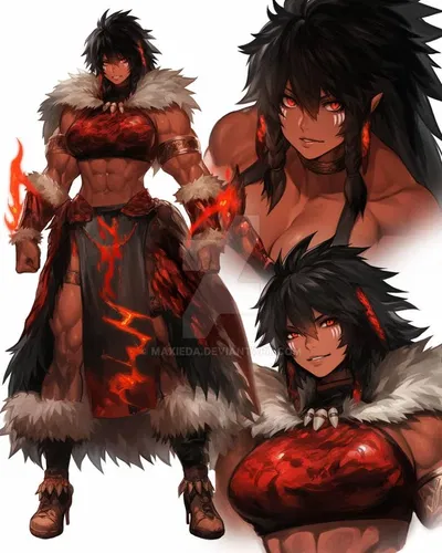 The strongest warrior felt in love with a Arachnid femboy