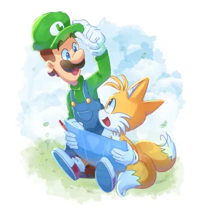 Luigi and Tails || Bad Day Relief