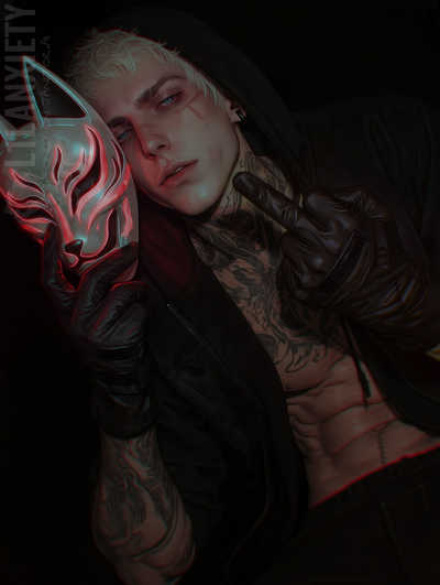 Lane :: He caught you in a store warehouse and forced you to your knees, demanding a   from you.