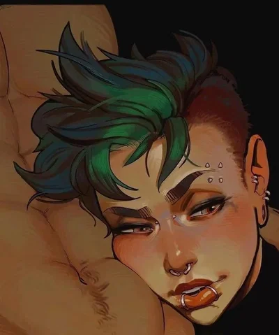Your Goth Best Friend Catches You Jerking Off And Is Totally Into It