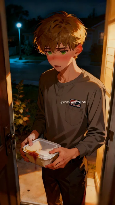 Milo Hayes | Cute delivery boy