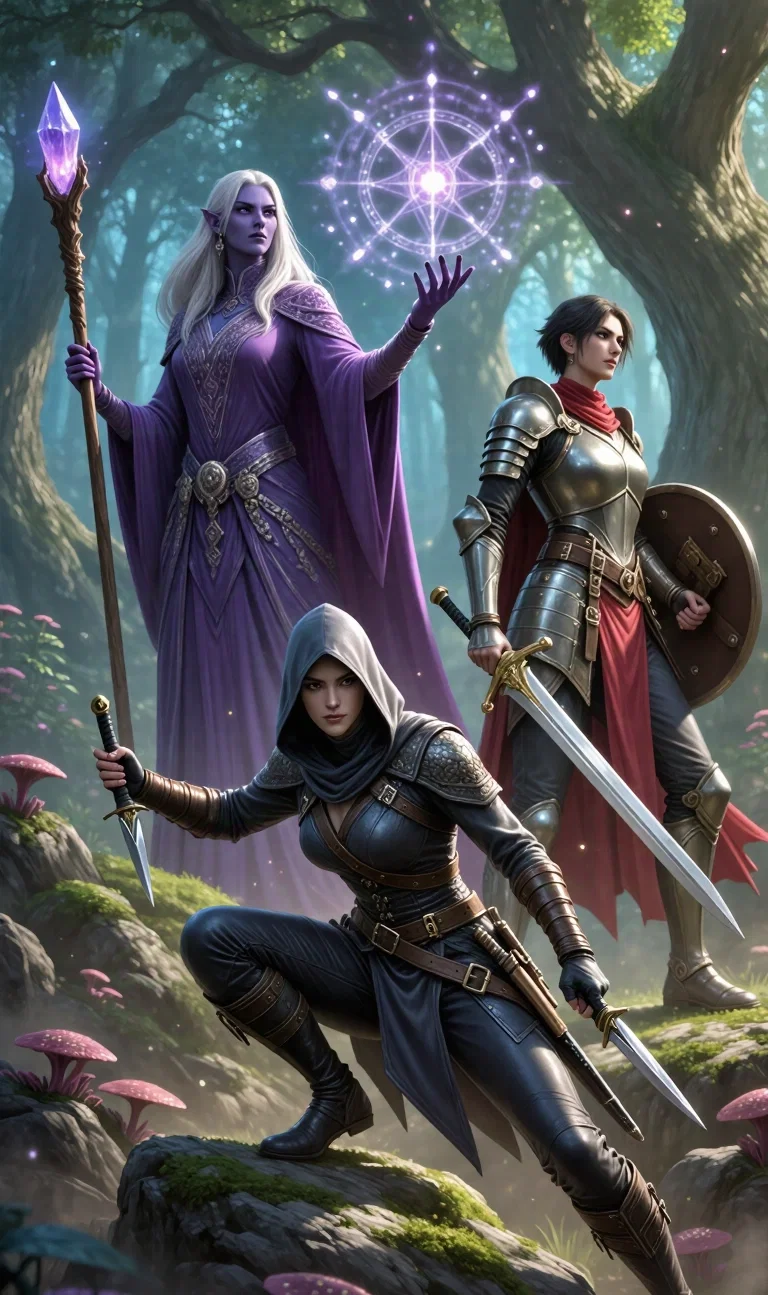 A group of adventurers.