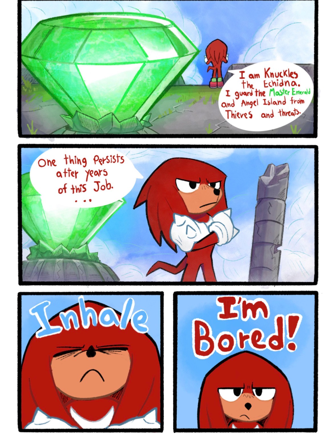 Who Broke The Master Emerald?