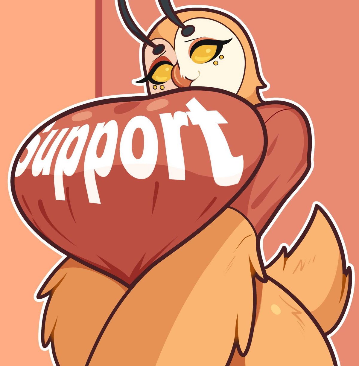 Mercy, the Emotional Support Owl
