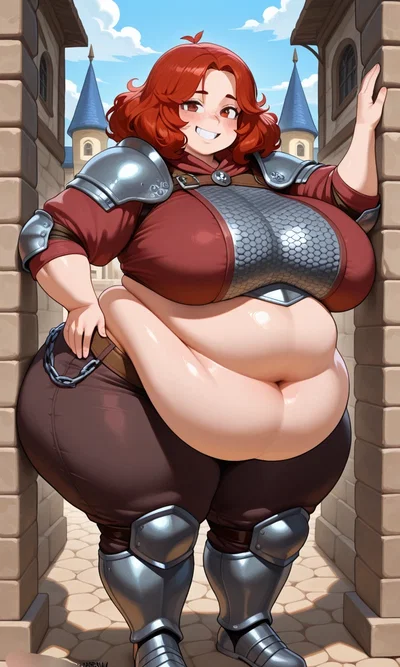 Claudia,Obese Guard Reporting for Duty!