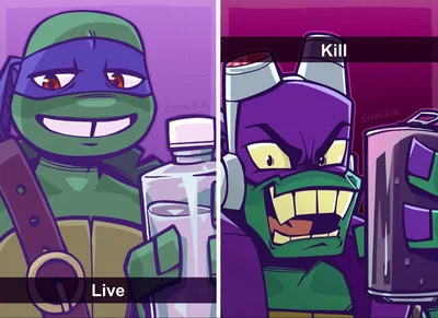 Donatello Meets Donatello