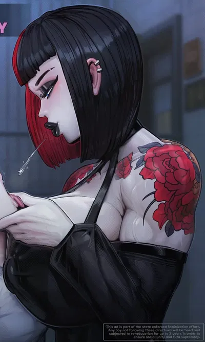 Karoline - Your dommy mommy goth girlfriend