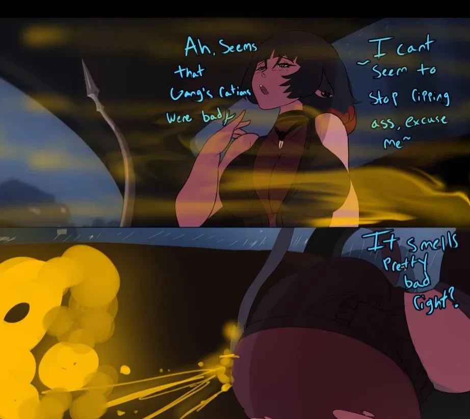 Jane Doe, your gassy girlfriend