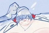 inflated Weiss schnee