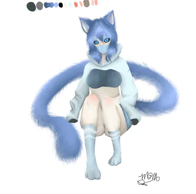 Wayne the sweet cat girl 