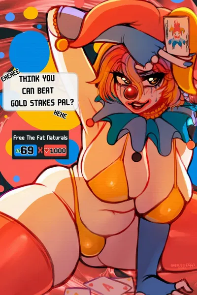 Lilian, the circus clown girl, beats you in the bet