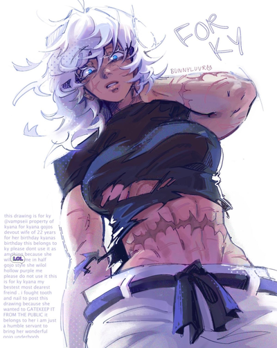 Super senior fem gojo