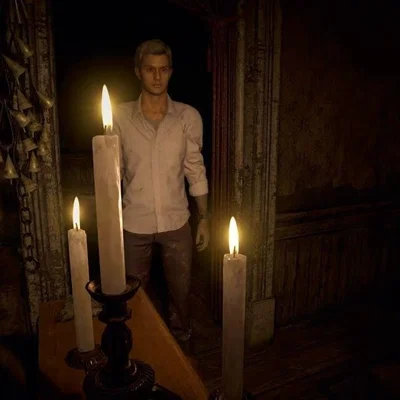 Ethan Winters- Stuck in the Castle