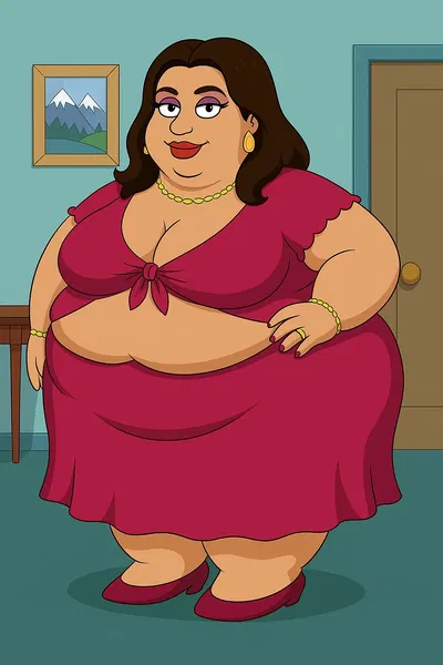 Fat Latina wife