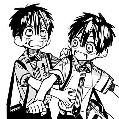Amane and Tsukasa Yugi