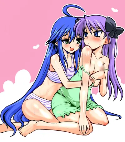 Kagami Hiiragi & Konata Izumi