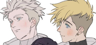 Knives and Vash in rehab