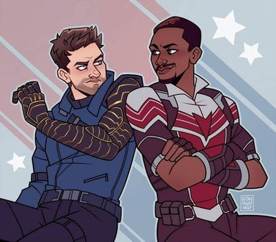 Bucky Barnes and Sam Wilson 
