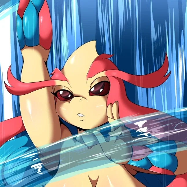 Milotic Warrior Lady