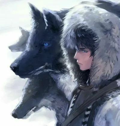 Alpha of the northern wolves