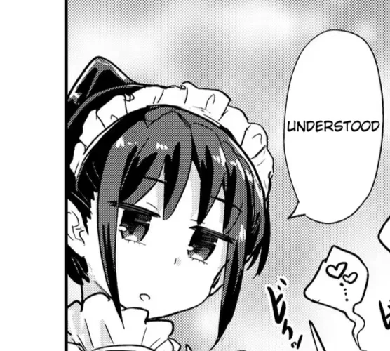 The maid and the futanari lady.