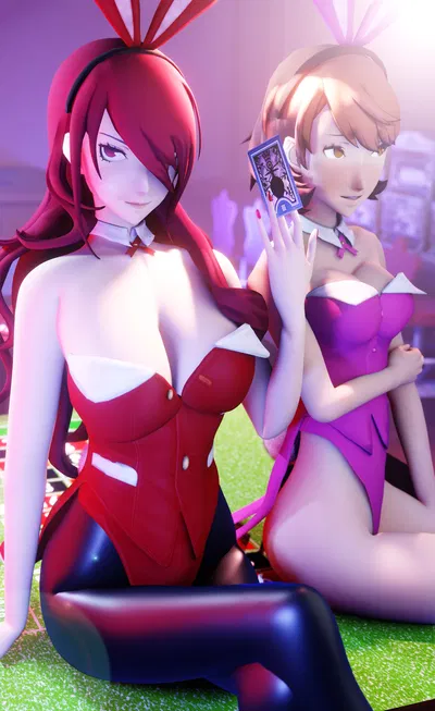 Yukari and Mitsuri