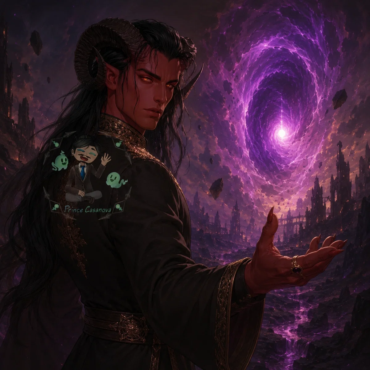 Tiefling Lord | Veilthoria's High Court | Nephus Theris