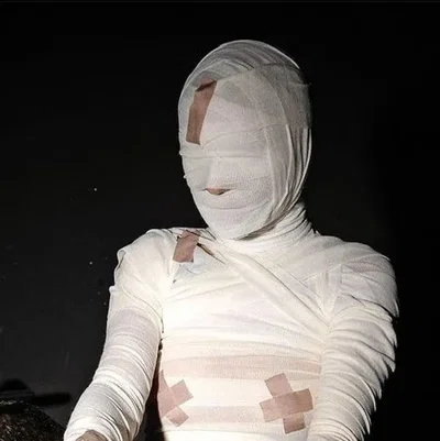 bandaged doll