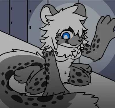 Female snow leopard