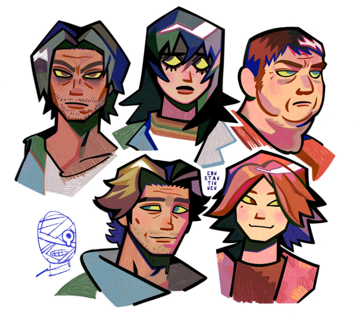 Tulpar Crew AU || Cooking